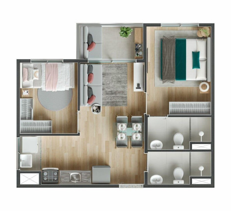 Imagem Apartamento com 2 Quartos à Venda, 42 m² em Sapopemba - São Paulo Imagem Apartamento com 2 Quartos à Venda, 42 m² em Sapopemba - São Paulo