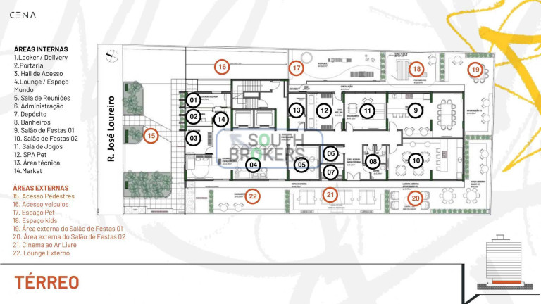 Imagem Apartamento com 2 Quartos à Venda, 21 m² em Centro - Curitiba Imagem Apartamento com 2 Quartos à Venda, 21 m² em Centro - Curitiba