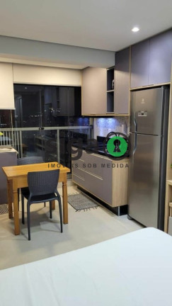Imagem Apartamento com 1 Quarto para Alugar, 25 m² em Santo Amaro - São Paulo