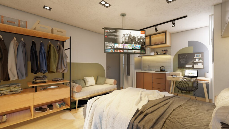 Imagem Apartamento com 1 Quarto à Venda, 39 m² em Santa Cecília - São Paulo