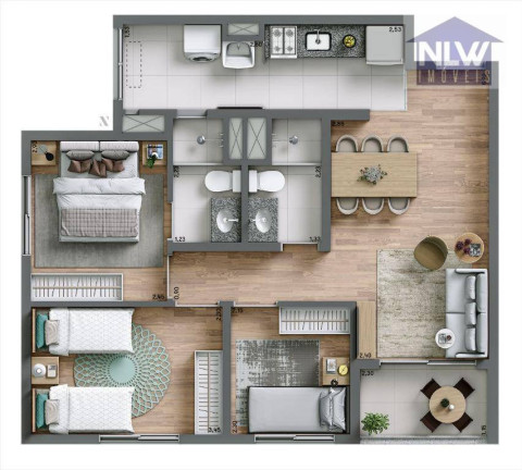 Apartamento com 3 Quartos à Venda, 62 m² em Vila Constança - São Paulo