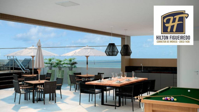 Imagem Apartamento com 2 Quartos à Venda, 52 m² em Areia Dourada - Cabedelo