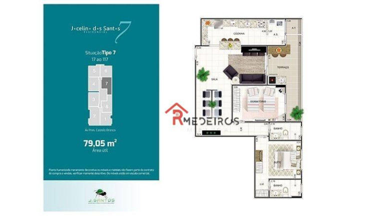 Imagem Apartamento com 2 Quartos à Venda, 79 m² em Mirim - Praia Grande Imagem Apartamento com 2 Quartos à Venda, 79 m² em Mirim - Praia Grande