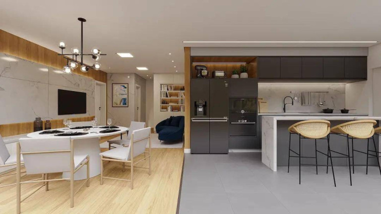 Imagem Apartamento com 1 Quarto à Venda, 38 m² em Cabral - Curitiba