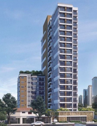 Imóvel com 1 Quarto à Venda, 24 m² em Brooklin Paulista - São Paulo