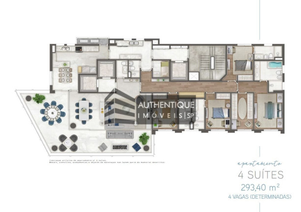 Imagem Apartamento com 4 Quartos à Venda, 461 m² em Vila Nova Conceição - São Paulo Imagem Apartamento com 4 Quartos à Venda, 461 m² em Vila Nova Conceição - São Paulo