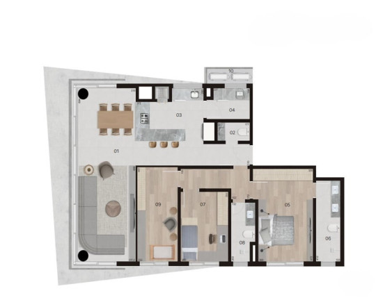 Imagem Imóvel com 2 Quartos à Venda, 118 m² em Bela Vista - Porto Alegre Imagem Imóvel com 2 Quartos à Venda, 118 m² em Bela Vista - Porto Alegre