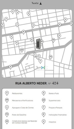 Imagem Apartamento com 3 Quartos à Venda, 168 m² em Centro - Campo Grande Imagem Apartamento com 3 Quartos à Venda, 168 m² em Centro - Campo Grande