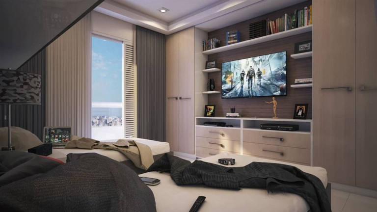 Apartamento com 2 Quartos à Venda, 93 m² em Guilhermina - Praia Grande