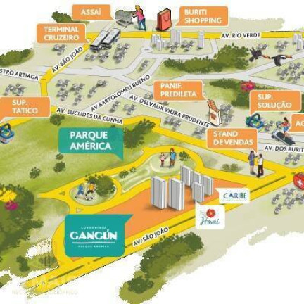 Imagem Apartamento com 2 Quartos à Venda, 52 m² em Residencial Recanto Do Cerrado - Aparecida De Goiânia Imagem Apartamento com 2 Quartos à Venda, 52 m² em Residencial Recanto Do Cerrado - Aparecida De Goiânia