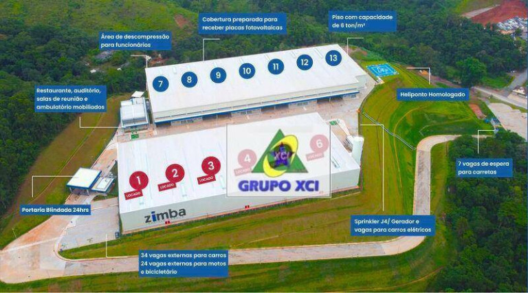 Imagem Galpão para Alugar, 1.650 m² em Aracariguama - Araçariguama Imagem Galpão para Alugar, 1.650 m² em Aracariguama - Araçariguama
