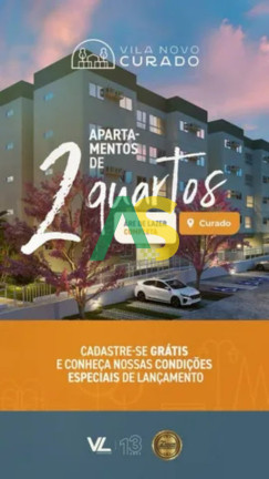 Imóvel com 2 Quartos à Venda, 45 m² em Curado - Jaboatão Dos Guararapes - Jaboatão Dos Guararapes