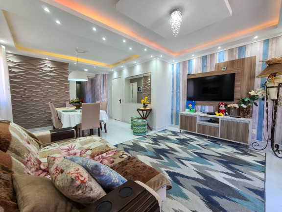 Apartamento com 3 Quartos à Venda, 110 m² em Jardim Astúrias - Guarujá