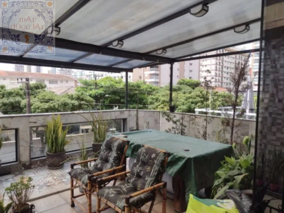 Imagem Casa com 3 Quartos para Alugar, 320 m² em Gonzaga - Santos