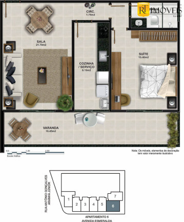 Imagem Apartamento com 1 Quarto à Venda, 53 m² em Nova São Pedro - São Pedro Da Aldeia Imagem Apartamento com 1 Quarto à Venda, 53 m² em Nova São Pedro - São Pedro Da Aldeia