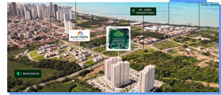 Imagem Apartamento com 2 Quartos à Venda, 42 m² em Portal Do Sol - João Pessoa