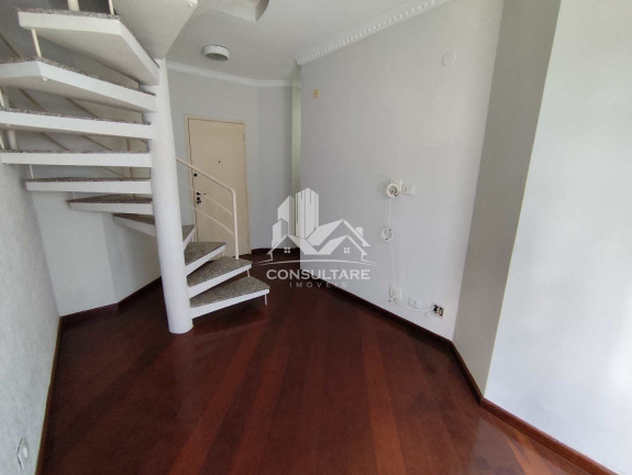 Imagem Cobertura com 1 Quarto à Venda, 100 m² em Pompéia - Santos