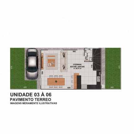 Imagem Casa com 3 Quartos à Venda, 116 m² em Bairro Alto - Curitiba