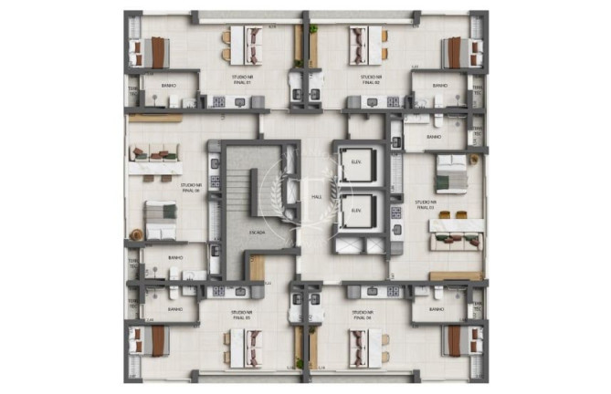 Imagem Apartamento com 1 Quarto à Venda, 37 m² em Indianópolis - São Paulo
