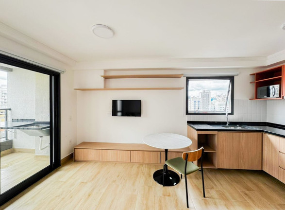 Imagem Apartamento com 1 Quarto para Alugar, 34 m² em República - São Paulo Imagem Apartamento com 1 Quarto para Alugar, 34 m² em República - São Paulo