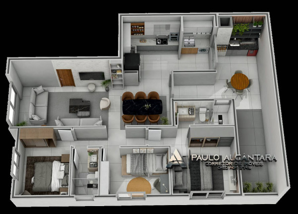 Imagem Apartamento com 3 Quartos à Venda, 90 m² em Imbaúbas - Ipatinga Imagem Apartamento com 3 Quartos à Venda, 90 m² em Imbaúbas - Ipatinga
