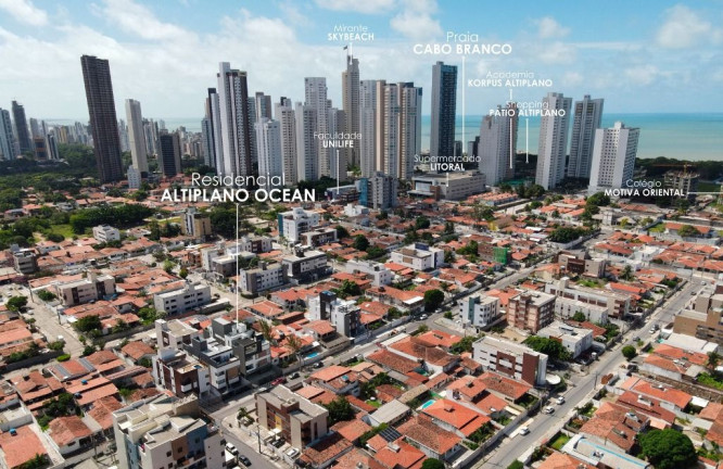 Imagem Apartamento com 3 Quartos à Venda, 60 m² em Altiplano Cabo Branco - João Pessoa