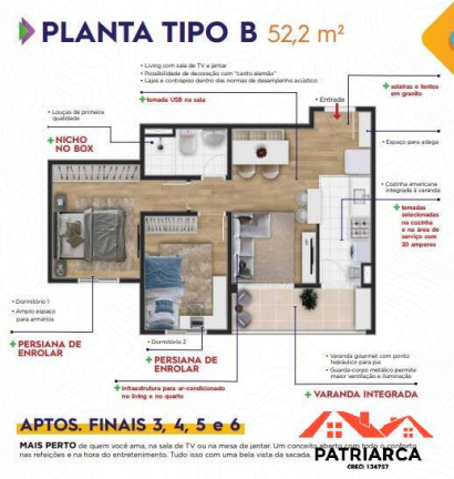 Imagem Apartamento com 2 Quartos à Venda, 51 m² em Bela Alainça - Campinas Imagem Apartamento com 2 Quartos à Venda, 51 m² em Bela Alainça - Campinas