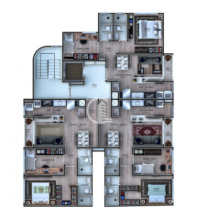 Imagem Apartamento com 2 Quartos à Venda, 66 m² em Rio Branco - Caxias Do Sul
