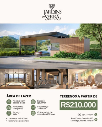 Imagem Terreno à Venda, 273 m² em Ermitage - Teresópolis Imagem Terreno à Venda, 273 m² em Ermitage - Teresópolis