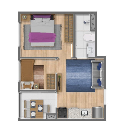 Imagem Apartamento com 2 Quartos à Venda, 58 m² em Tatuapé - São Paulo Imagem Apartamento com 2 Quartos à Venda, 58 m² em Tatuapé - São Paulo