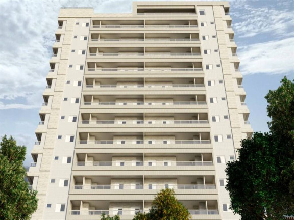 Imagem Apartamento com 2 Quartos à Venda, 54 m² em Guilhermina - Praia Grande