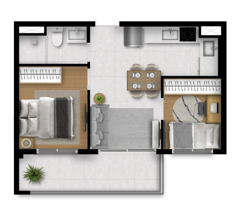 Imagem Apartamento com 2 Quartos à Venda, 76 m² em Perdizes - São Paulo