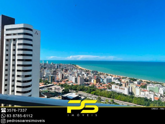 Imagem Apartamento com 4 Quartos para Alugar, 220 m² em Altiplano Cabo Branco - João Pessoa Imagem Apartamento com 4 Quartos para Alugar, 220 m² em Altiplano Cabo Branco - João Pessoa