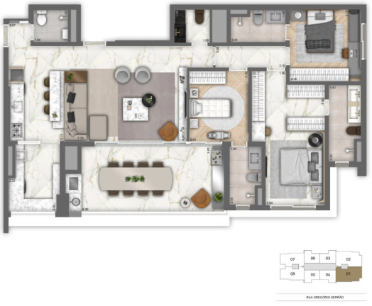 Imagem Apartamento com 3 Quartos à Venda, 131 m² em Vila Mariana - São Paulo Imagem Apartamento com 3 Quartos à Venda, 131 m² em Vila Mariana - São Paulo