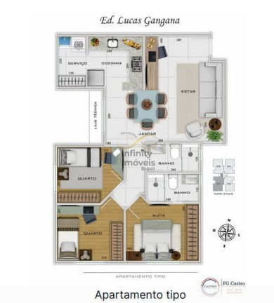 Imagem Apartamento com 3 Quartos à Venda, 34 m² em Cidade Nova - Belo Horizonte Imagem Apartamento com 3 Quartos à Venda, 34 m² em Cidade Nova - Belo Horizonte