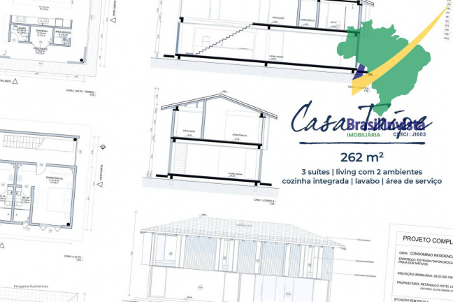Imagem Casa com 3 Quartos à Venda, 262 m² em Trancoso - Porto Seguro Imagem Casa com 3 Quartos à Venda, 262 m² em Trancoso - Porto Seguro