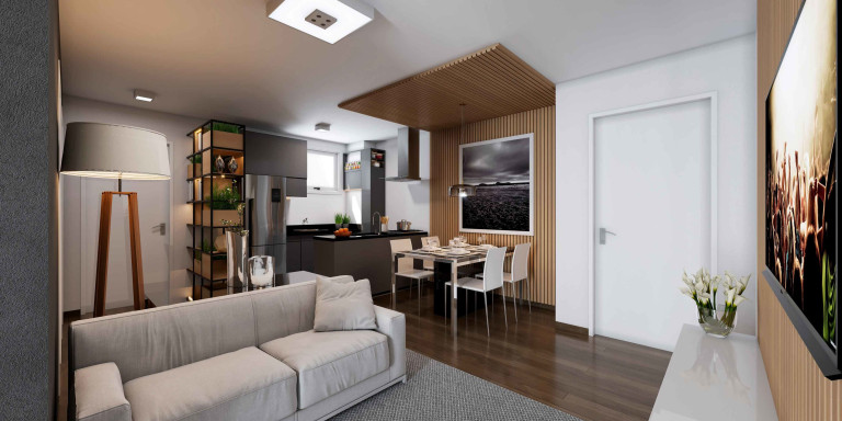 Imagem Apartamento com 2 Quartos à Venda, 52 m² em Santa Cruz - Gravataí