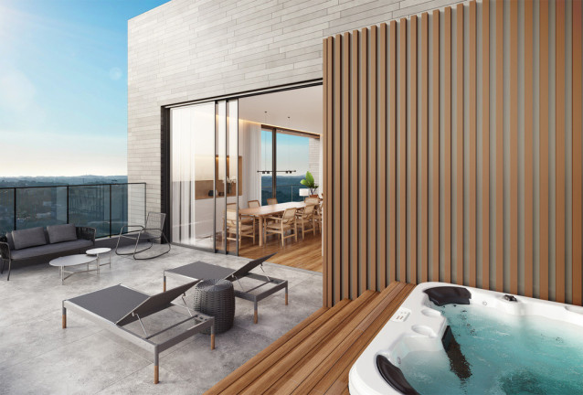 Imagem Cobertura com 3 Quartos à Venda, 260 m² em Champagnat - Curitiba
