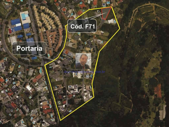 Terreno em Condomínio à Venda, 1.483 m² em Jardim Passárgada I - Cotia