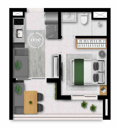 Imagem Imóvel com 2 Quartos à Venda, 47 m² em Vila Mariana - São Paulo