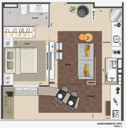 Imagem Apartamento com 2 Quartos à Venda, 54 m² em Moema - São Paulo Imagem Apartamento com 2 Quartos à Venda, 54 m² em Moema - São Paulo