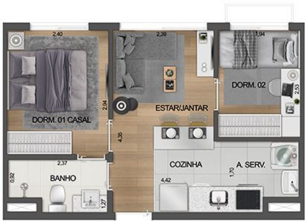 Imagem Apartamento com 2 Quartos à Venda, 34 m² em Moema - São Paulo Imagem Apartamento com 2 Quartos à Venda, 34 m² em Moema - São Paulo