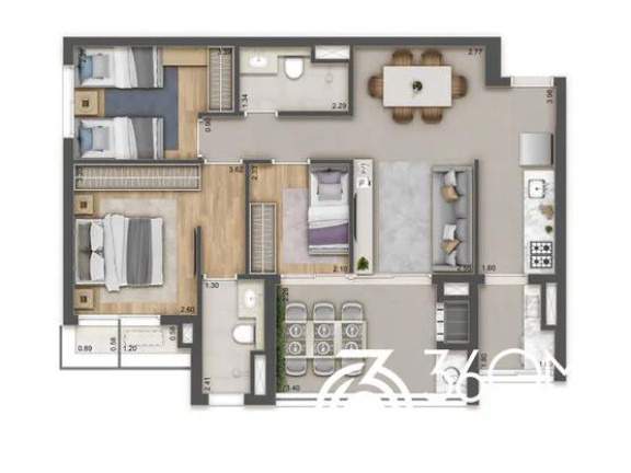 Imagem Apartamento com 2 Quartos à Venda, 85 m² em Vila Clementino - São Paulo Imagem Apartamento com 2 Quartos à Venda, 85 m² em Vila Clementino - São Paulo