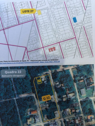 Imagem Terreno à Venda, 1.072 m² em Balneário Uirapuru - Itapoá Imagem Terreno à Venda, 1.072 m² em Balneário Uirapuru - Itapoá