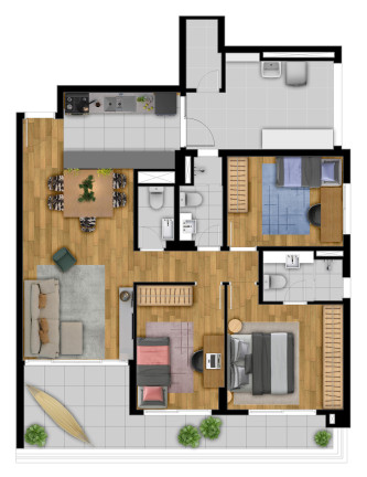 Imagem Apartamento com 3 Quartos à Venda, 105 m² em Pinheiros - São Paulo Imagem Apartamento com 3 Quartos à Venda, 105 m² em Pinheiros - São Paulo
