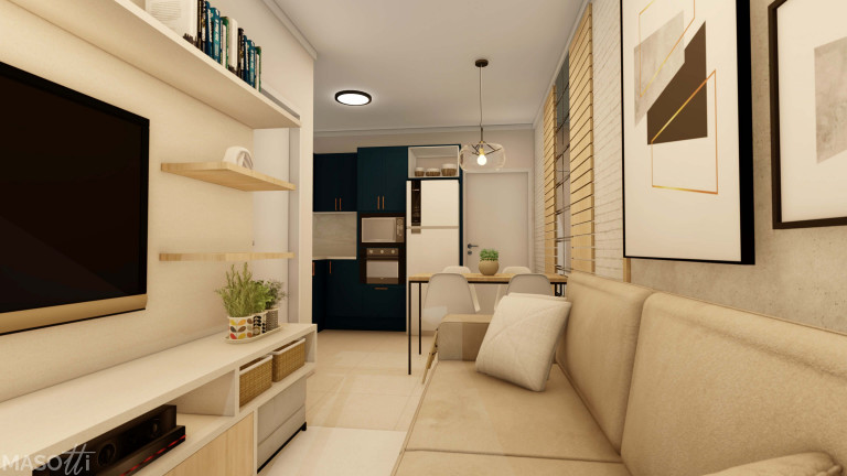 Apartamento com 1 Quarto à Venda, 2.898 m² em Piratini - Gramado