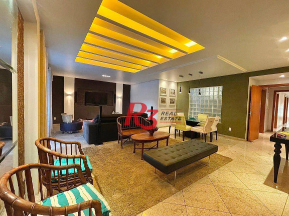 Imagem Apartamento com 4 Quartos à Venda, 270 m² em Gonzaga - Santos Imagem Apartamento com 4 Quartos à Venda, 270 m² em Gonzaga - Santos