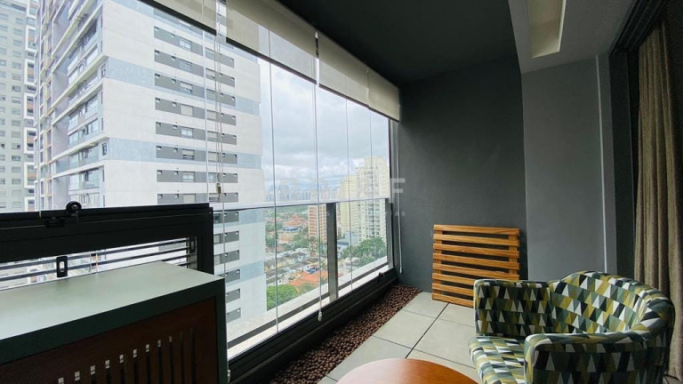 Imagem Apartamento com 1 Quarto para Alugar, 43 m² em Brooklin - São Paulo Imagem Apartamento com 1 Quarto para Alugar, 43 m² em Brooklin - São Paulo