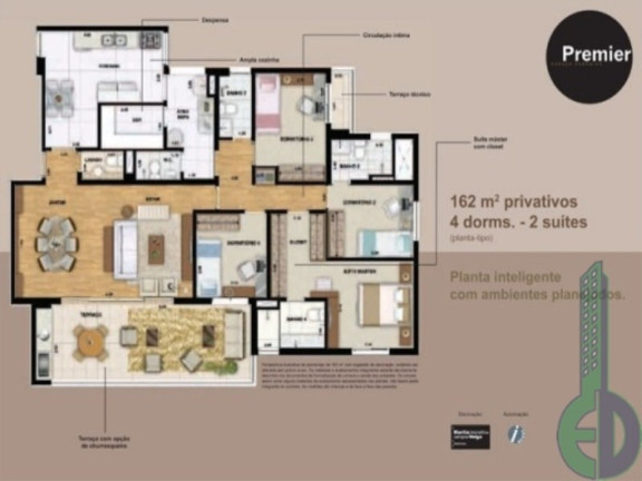 Imagem Apartamento com 3 Quartos à Venda, 162 m² em Santo Antônio - São Caetano Do Sul Imagem Apartamento com 3 Quartos à Venda, 162 m² em Santo Antônio - São Caetano Do Sul