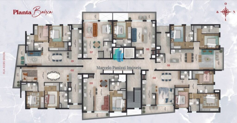 Imagem Apartamento com 1 Quarto à Venda, 42 m² em Centro - Bento Gonçalves